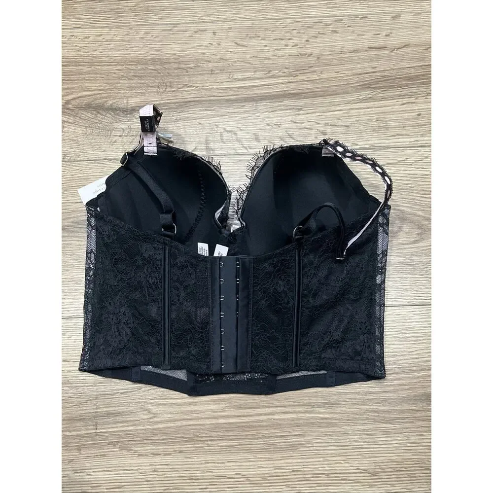 Victorias Secret Corset Bra Top Medium DD (A70)